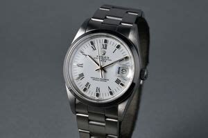 1993 rolex date ref: 15200 with white roman dial|Rolex Oyster Perpetual Date 15200 White Roman .